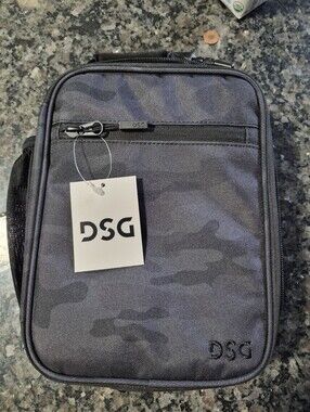 DSG Men's Charcoal Lunch Bag with Subtle Camo